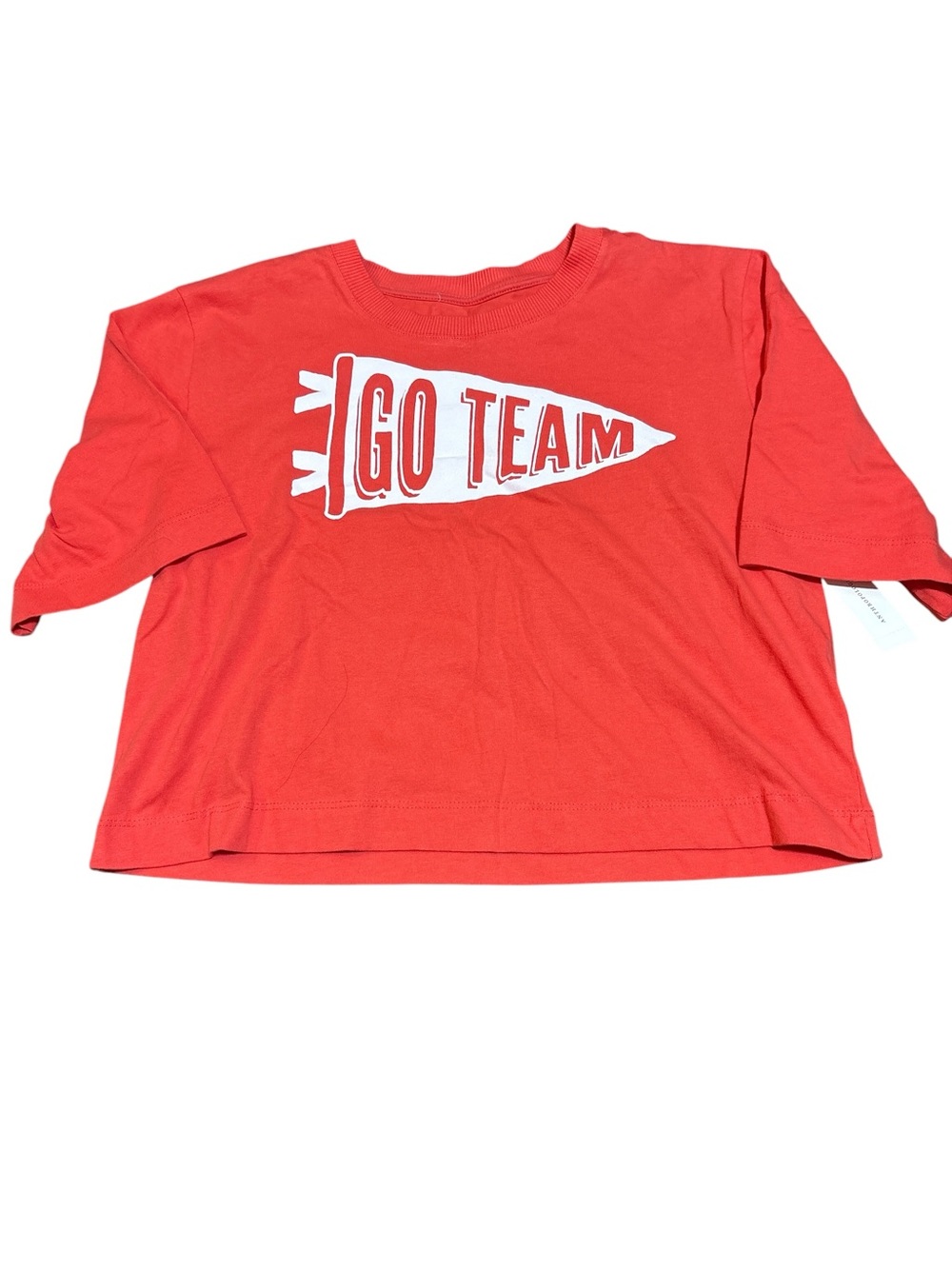 Maeve Oversized The Corey Short-Sleeve Game Day Boxy Tee - Picture 5 of 7